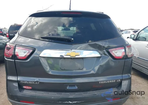 2013 Chevrolet Traverse Ls из США, поврежденный, VIN 1GNKRFED6DJ132796